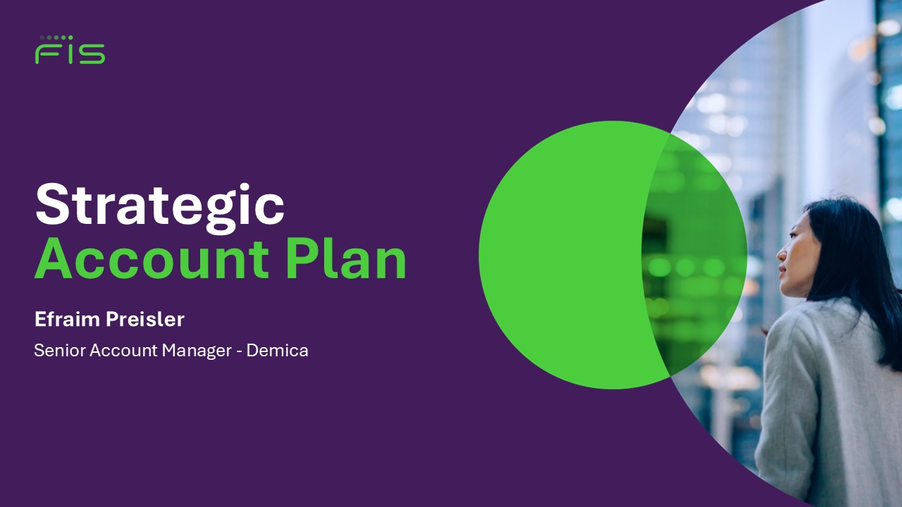 Strategic alignment plan visual slide
