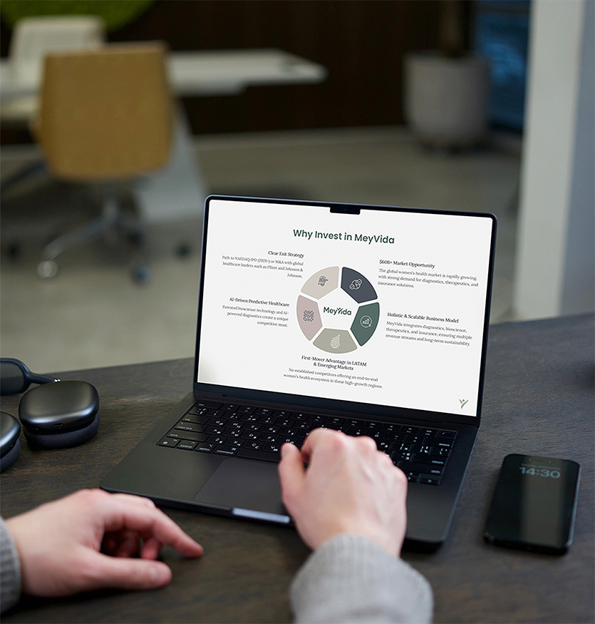 Presentation revamp service laptop display