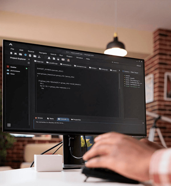 Website maintenance and support coding session