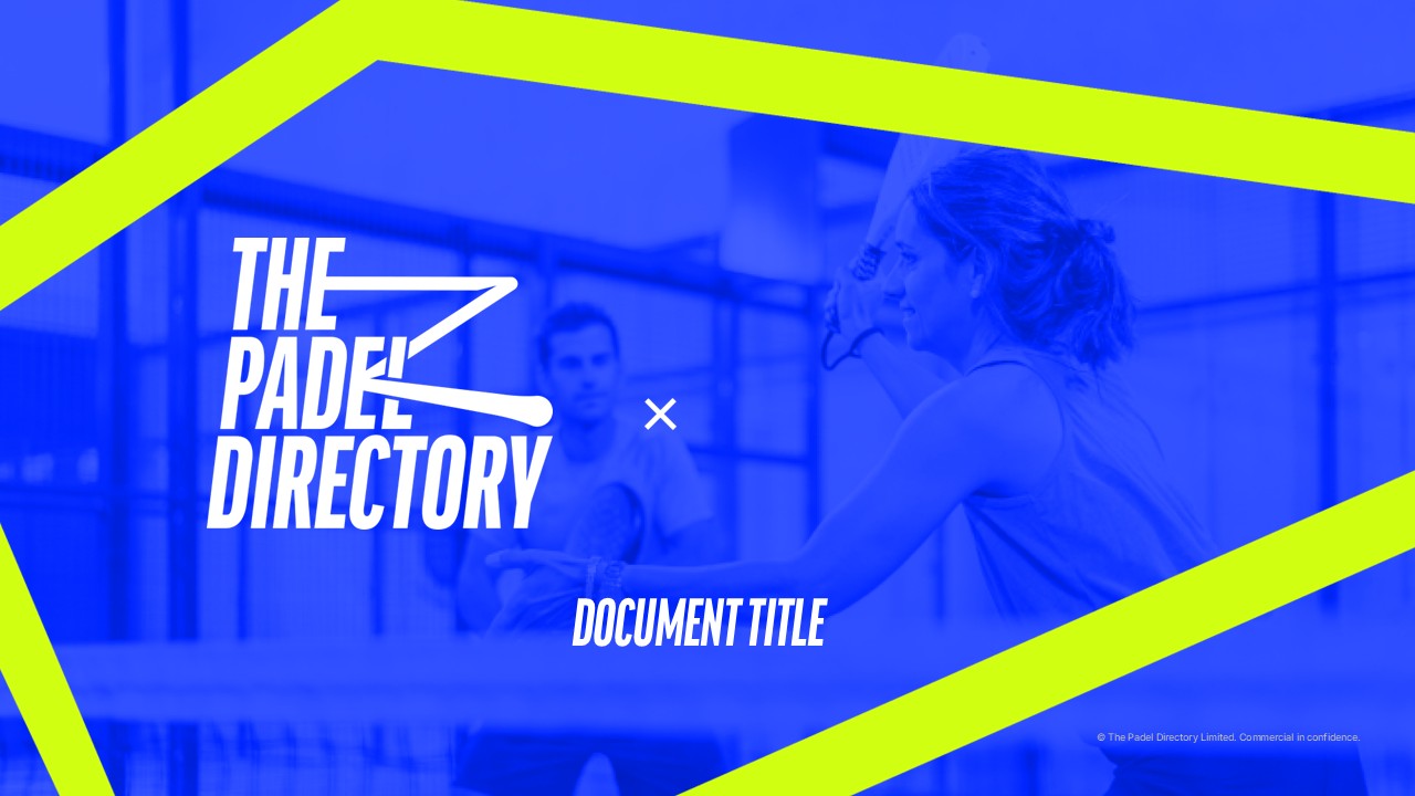 Padel directory website launch