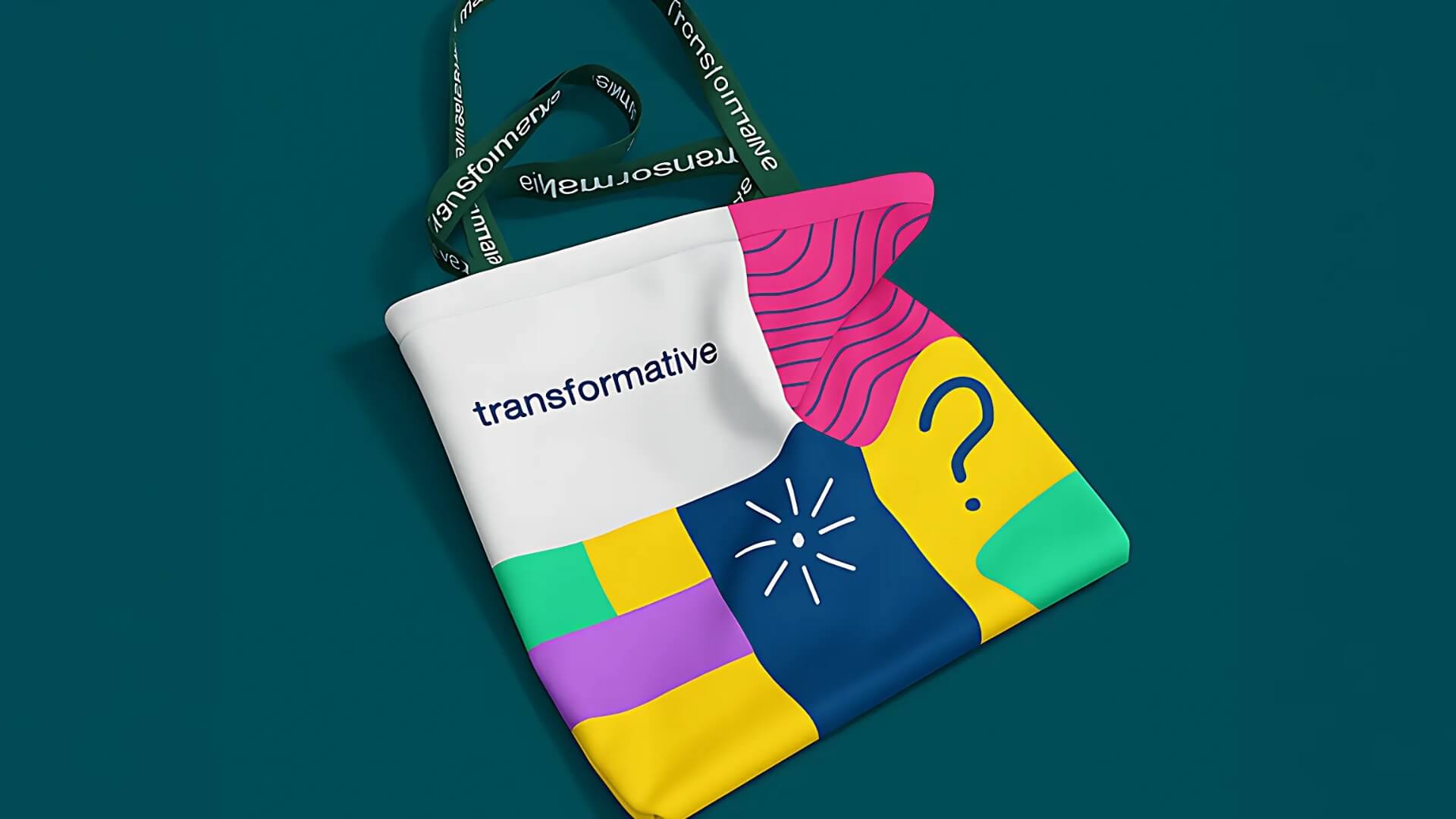 Transformative tote bag packaging design