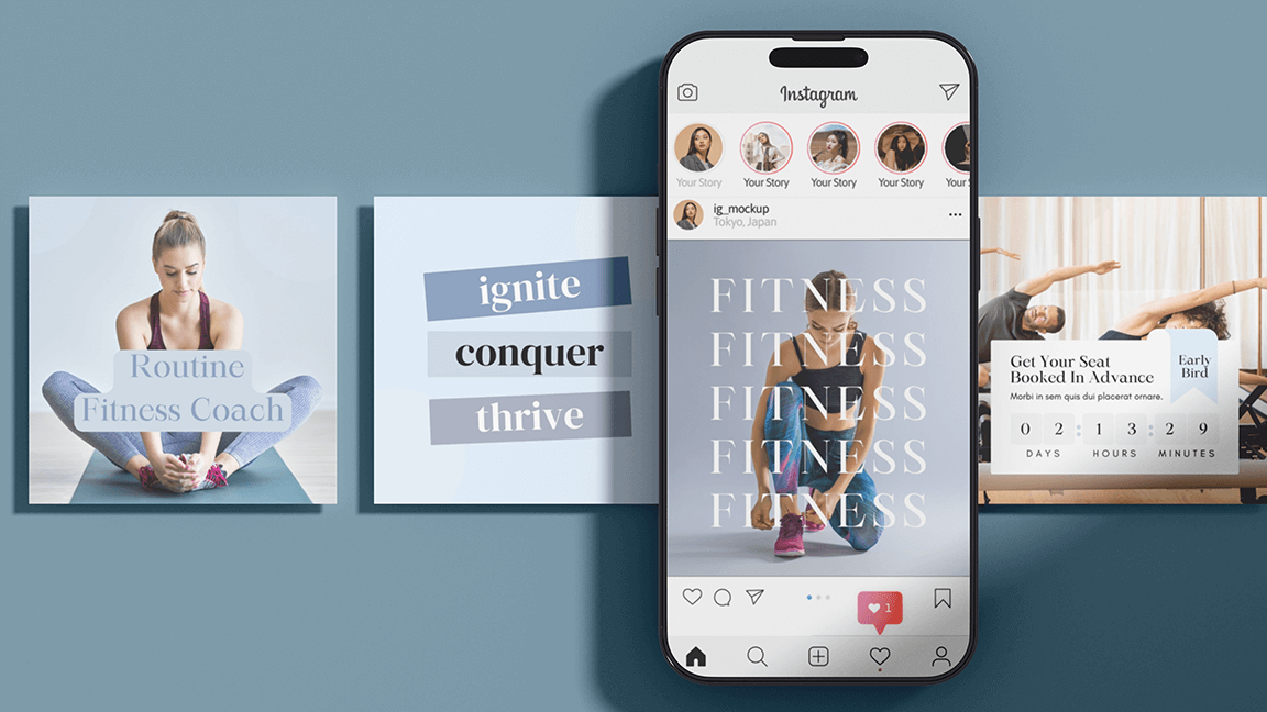 Instagram carousel graphic design