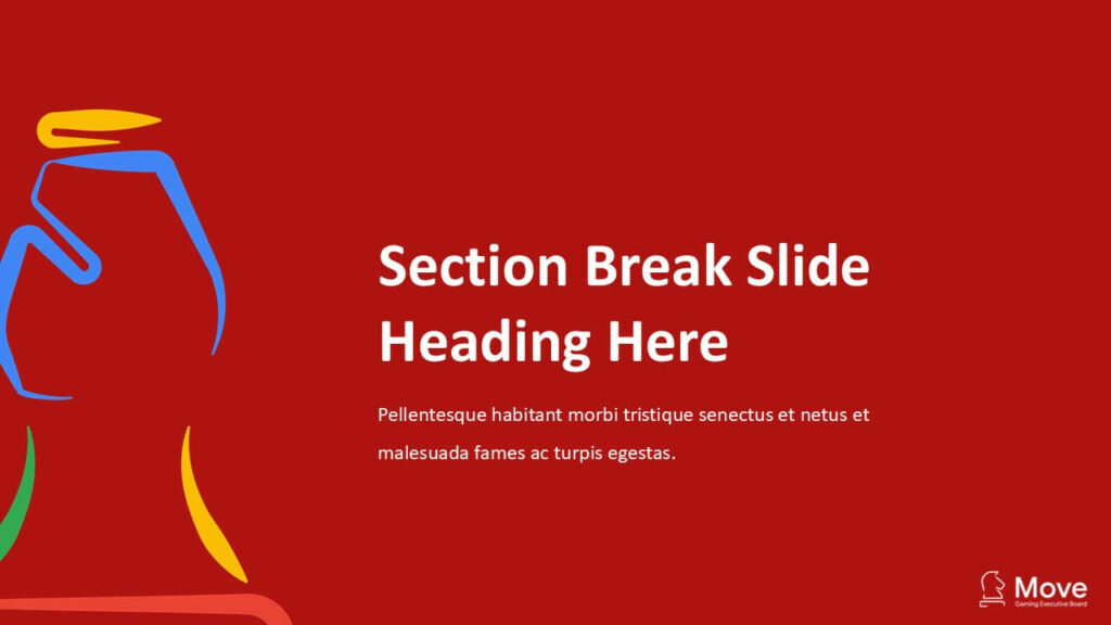 Red slide break showing hand gripping a game controller – Move Gaming deck